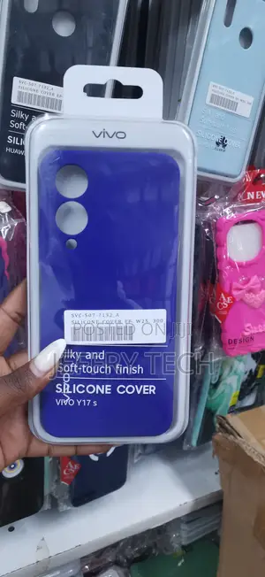 Vivo Y17s in Blue Premium Tpu Cover Case