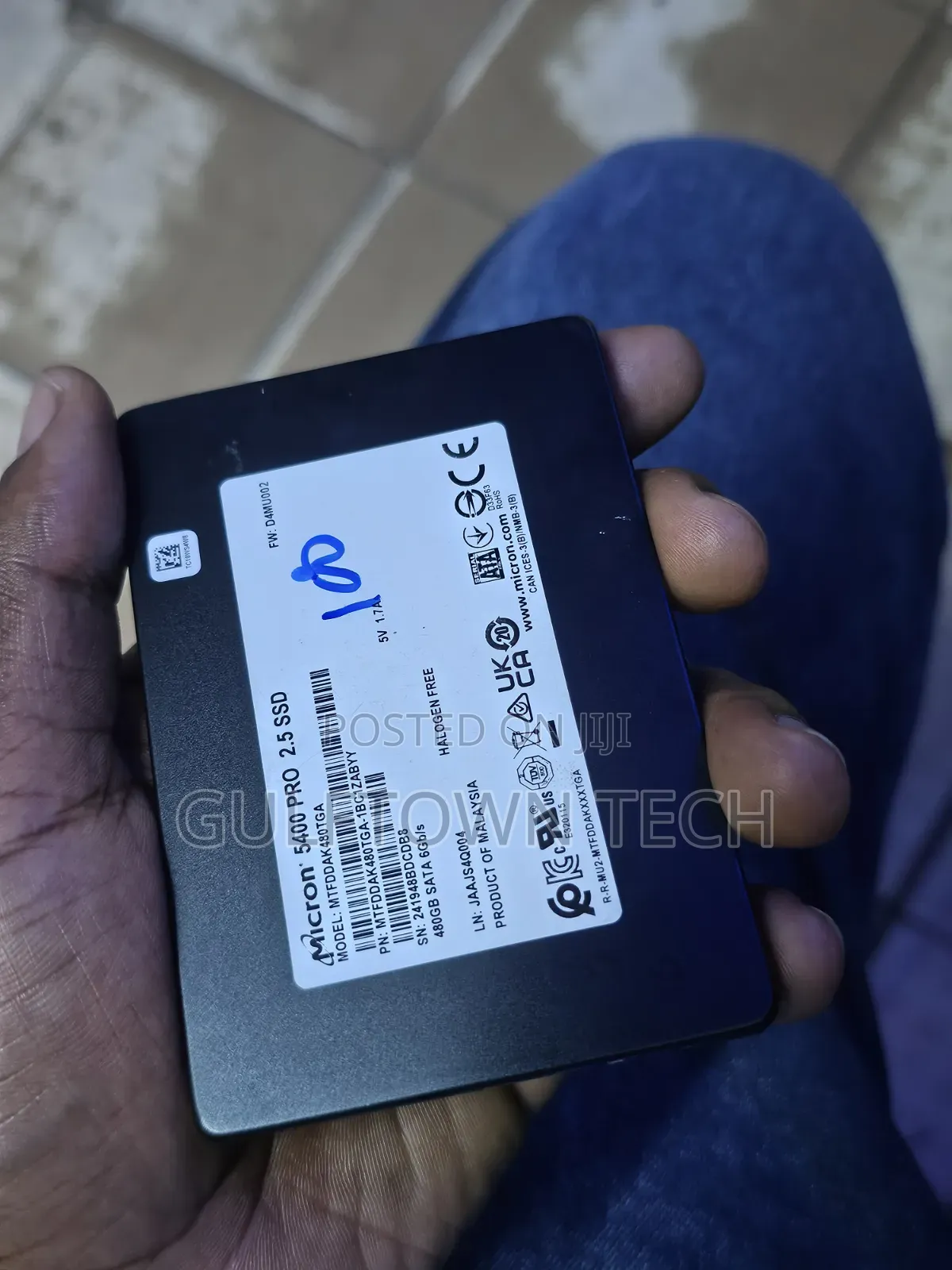 Micron 480gb SSD 2.5