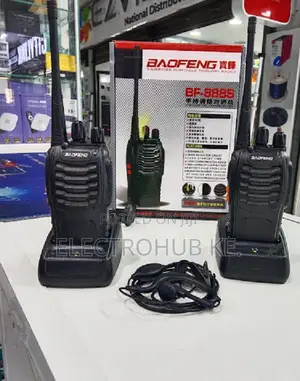 888s Baofeng 2pcs (1pair) Walkie Talkie Security Radios