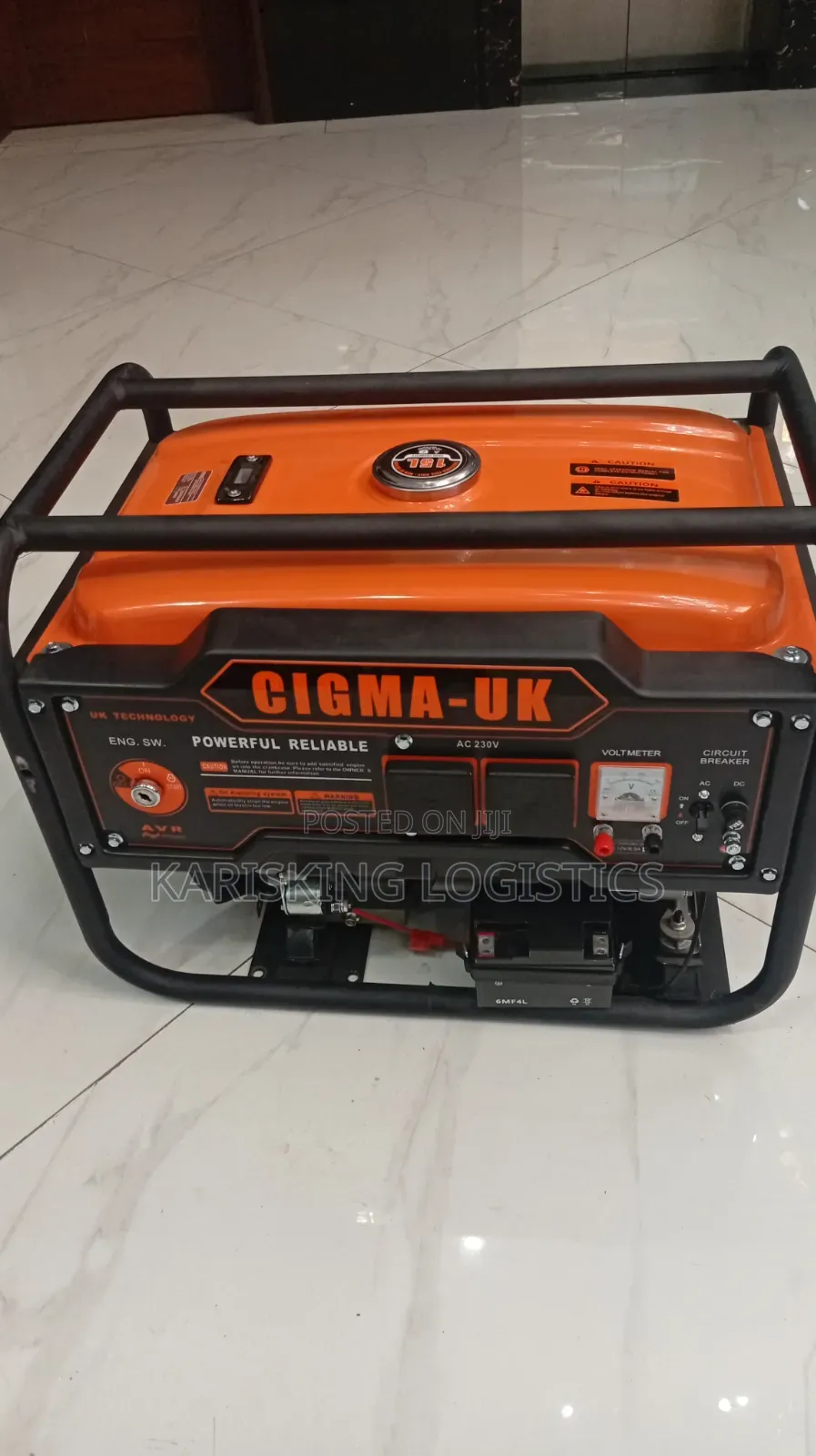 Cigma Uk Openset 6kva Gasoline Generator