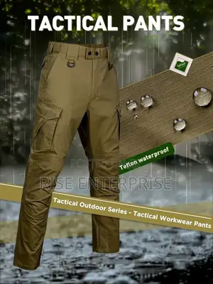 23027 Tactical Waterproof Outdoor Pants- Khaki