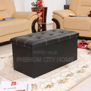 Fold Bench Storage Ottoman Available