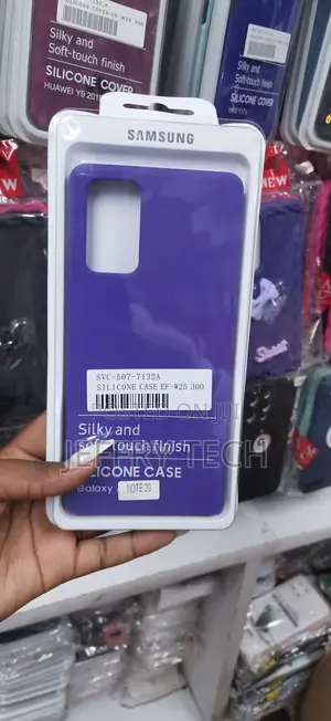 Samsung Galaxy Note 20 Deep Violet / Purple Cover.