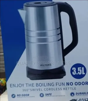 Stainless Steel Ailyons 3.5l Cordless Electric Kettle .