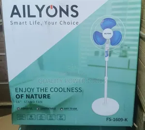 Ailyons 16" Standing Fan, Model Fs-1609-K