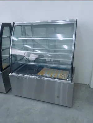 Imported Cake Display Chiller With 3-Shelves Stainless Steel