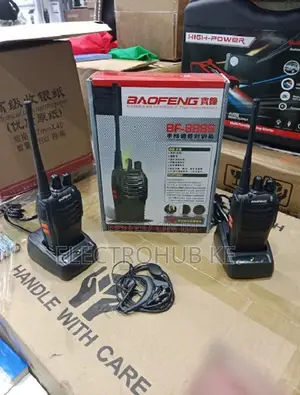 888s Baofeng 2pcs (1pair) Walkie Talkie Rechargeable Radios