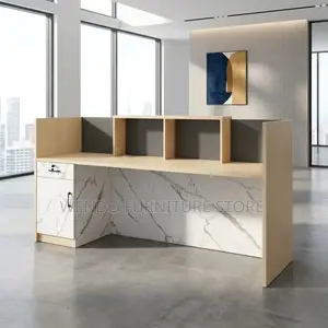 Office Desk : G12 2-Meter Modern Reception Desk