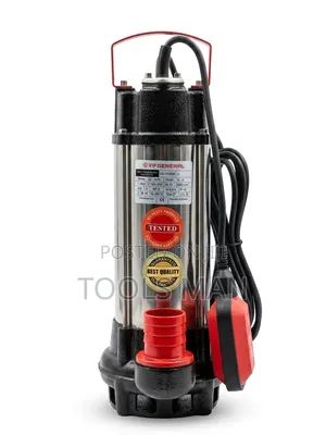 Vip General 1.5hp Submersible Sewage Pump With Float Switch.