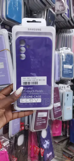 Samsung Galaxy A15 Silicone Case in Purple Luxe Case