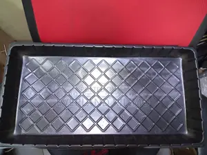 Plain Durable Black Hydroponic Trays - No Holes
