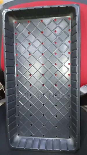 Flat Hydroponic Planting Trays - With Holes