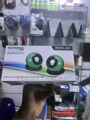 M31 2.0 Mini Digital Speakers - 3w Power, Crystal Clear Audio