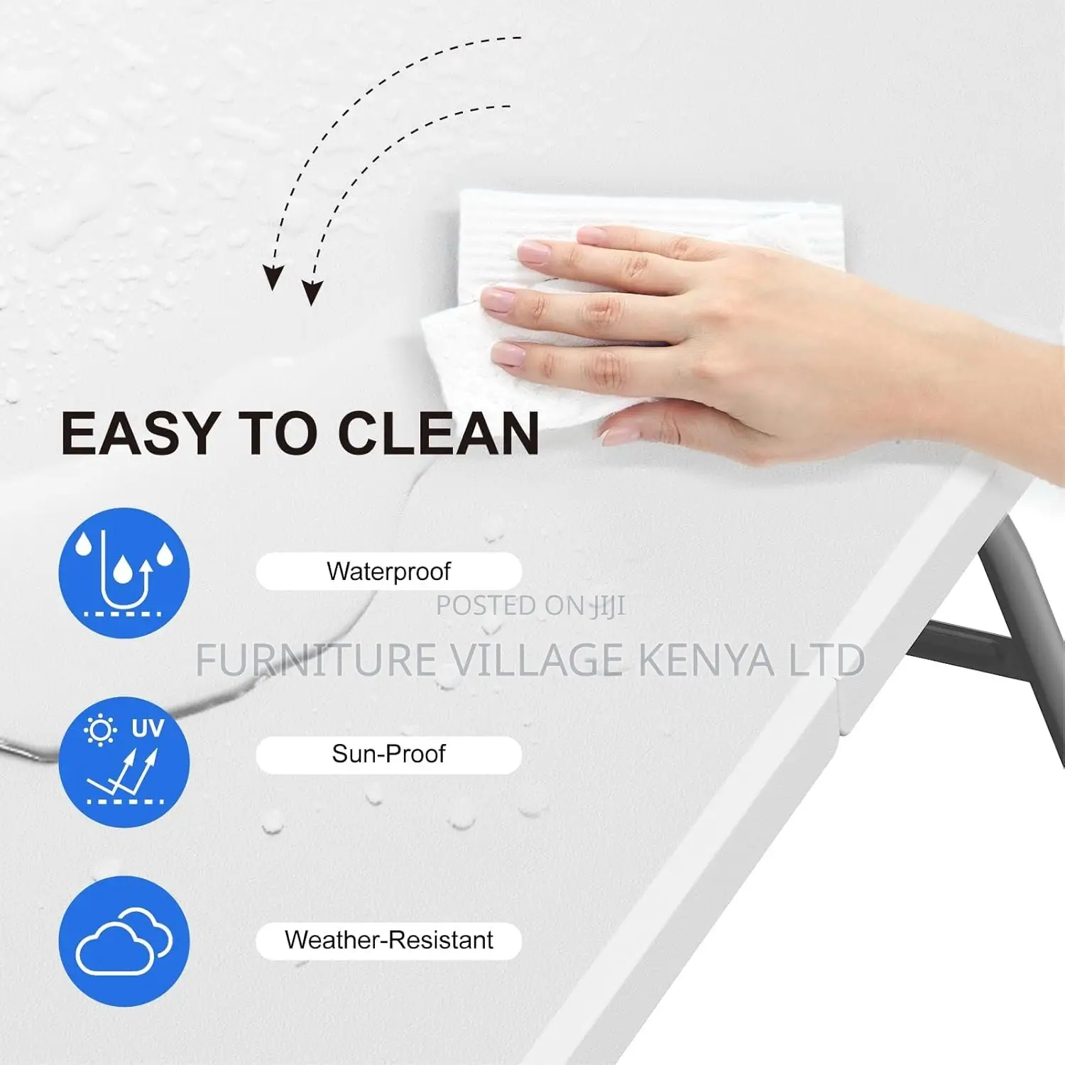 Dining Table: Heavy Duty Portable Plastic Dinning Table
