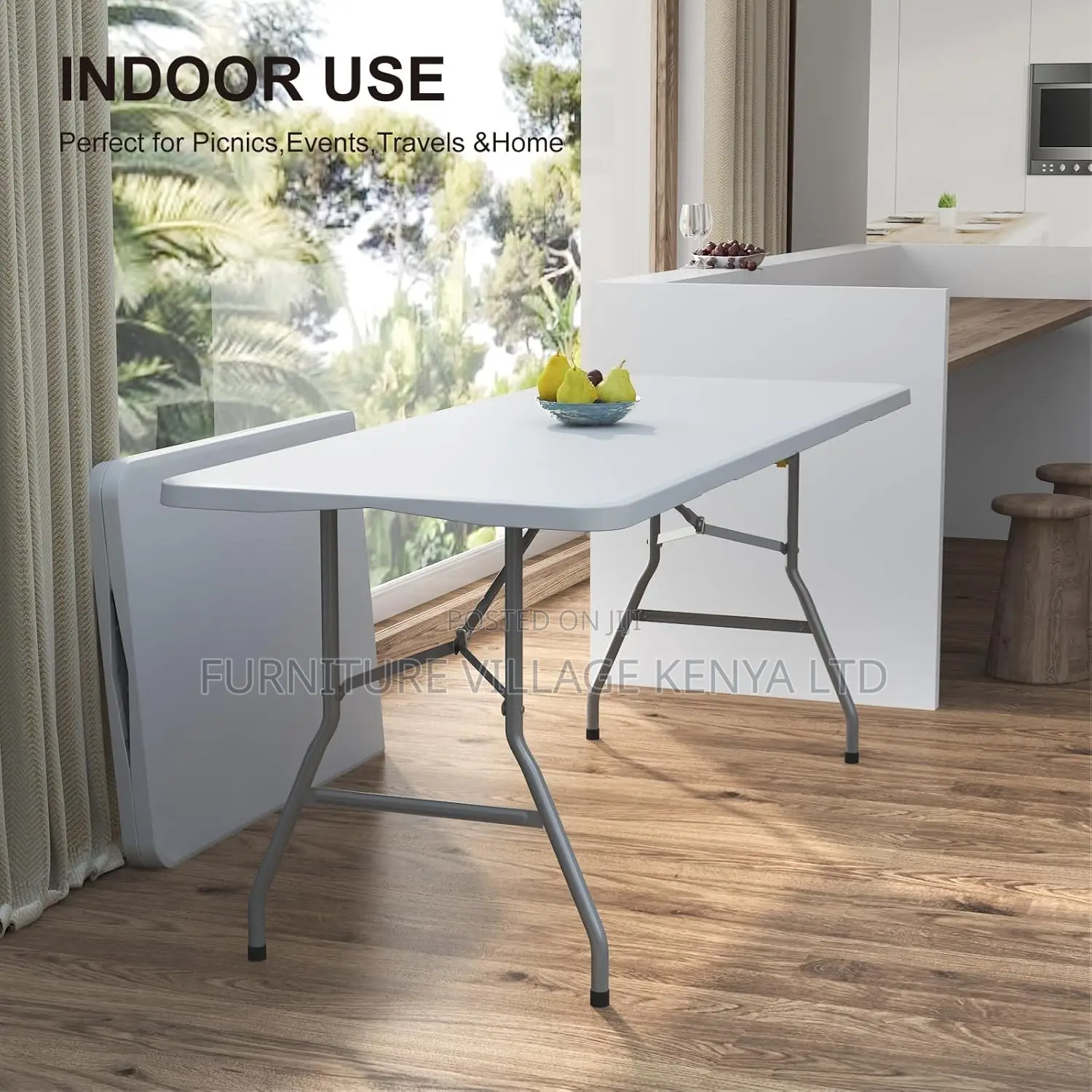 Dining Table: Heavy Duty Portable Plastic Dinning Table