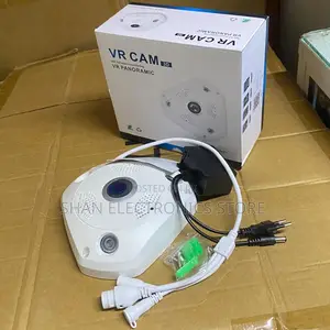 Vr Cam Fisheye 360° Wifi Camera - Hd, Motion Detection, 2-Way Audio
