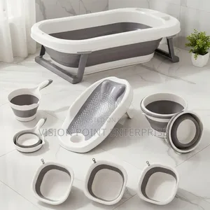 Baby Bathtub With Inbult Thermometer