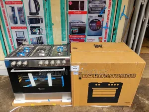 Ramtons 5gas 90x60 Inox Cooker Rc599