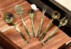 Golden Serving Spoons WPK