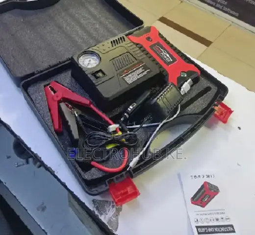 Smart Jump Starter for Light Vehicles With Air Compressor