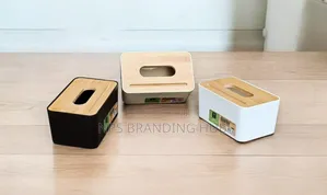 Serviette Holder With Bamboo Lids (Wpk