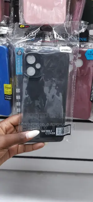 Tecno Spark 9t Generic Black Silicone Phone Case