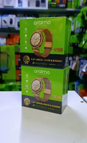 Oraimo Muse Watch Amoled, Health and Elegance Smartwatch