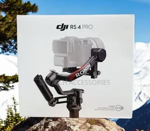 Dji Rs 4 Pro 3-Axis Gimbal Stabilizer for Professional Photography.