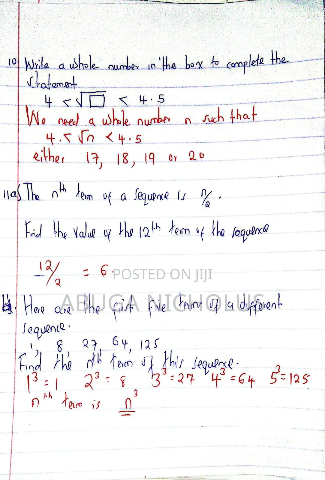 Mathematics and Physics Online Tuition and Exam Preparation
