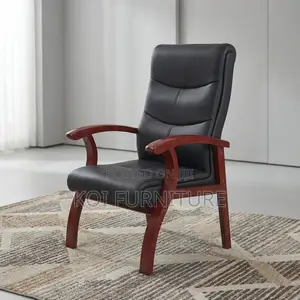 Office Chair : Black Boss Office Guest Chair