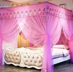 Mosquito Net 4 Stand 4*6 Durable Easy-to-install Mosquito Net