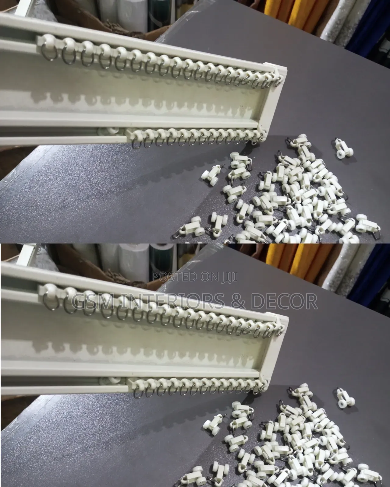 Aluminium Curtains Double Rails in Modernized Interiors