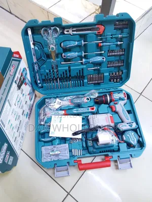 Total Tool Set Rechargeable Drill Combo