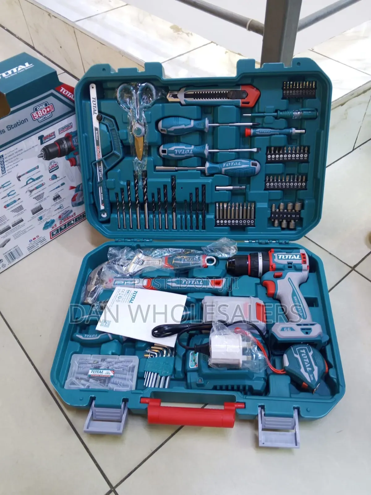 Total Tool Set Heavy Duty Tool Kit
