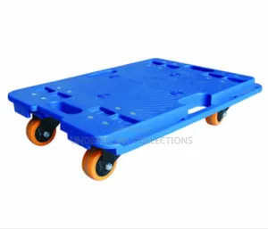 Interlocking Plastic Platform Dolly, Sometimes Call "Turtle Trolley,"