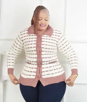 Ladies Multi-Colour Color Neck Sweaters