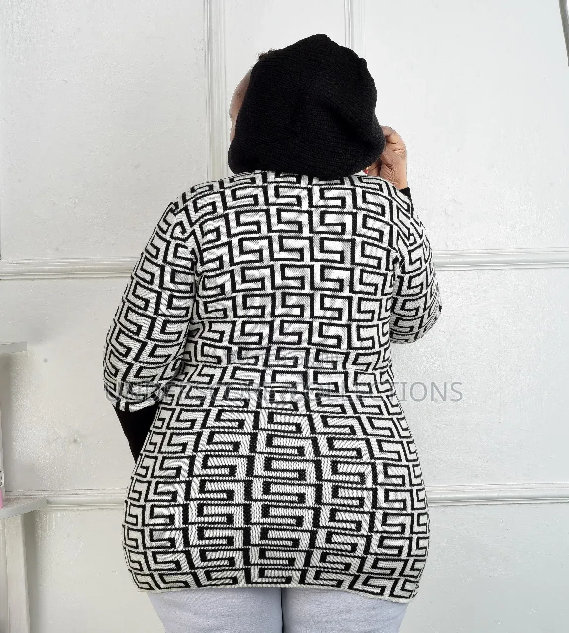 Ladies Hooded Zip Up Multi Coloured Sweaters