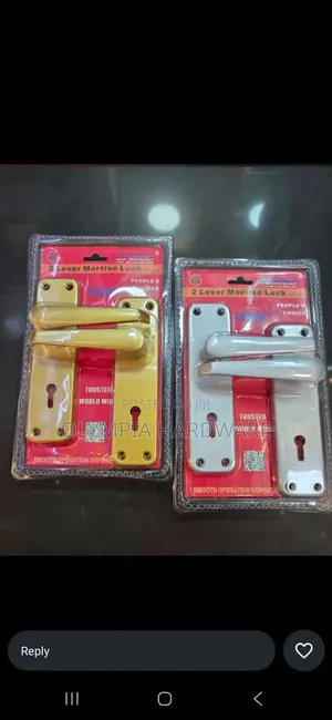 Gold/ Silver Keyed Door Lock