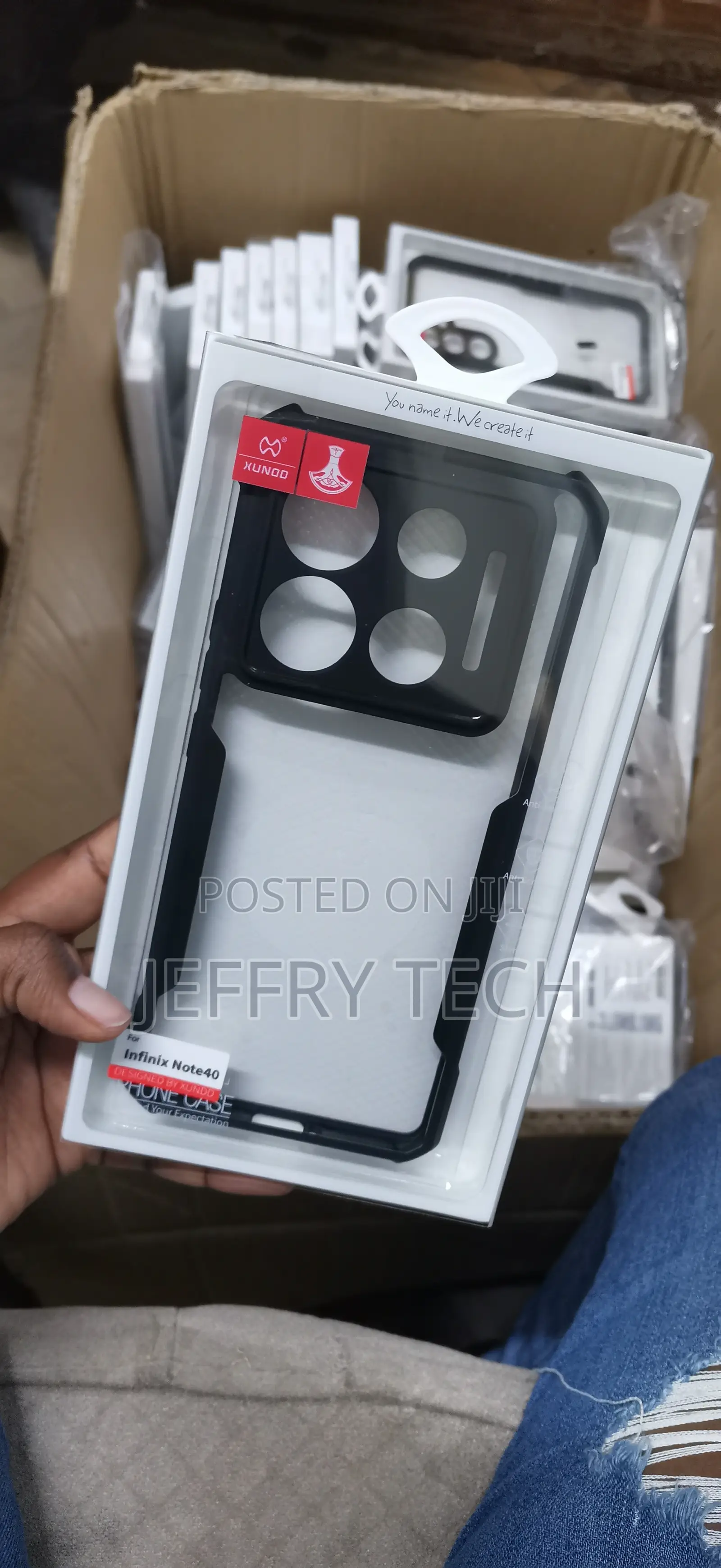 Airbag Shockproof Case for the Infinix Note 40.