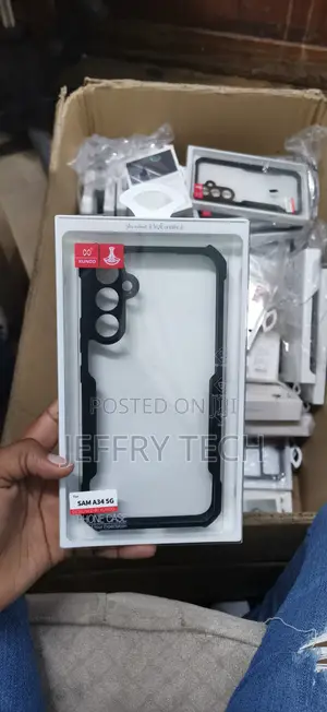 Samsung Galaxy A34 Premium Transparent Doyers Back Cover