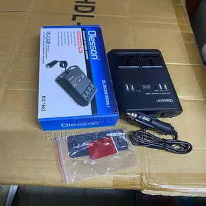 Olesson 150w Car Power Inverter – Portable Fast Charging Adapter for V