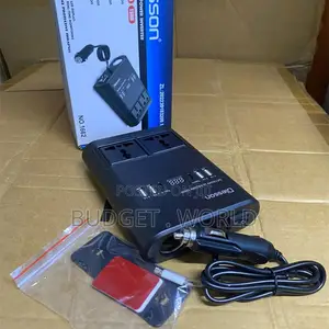 150w Olesson Portable Car Charger Inverter – Fast Usb Charging Power C