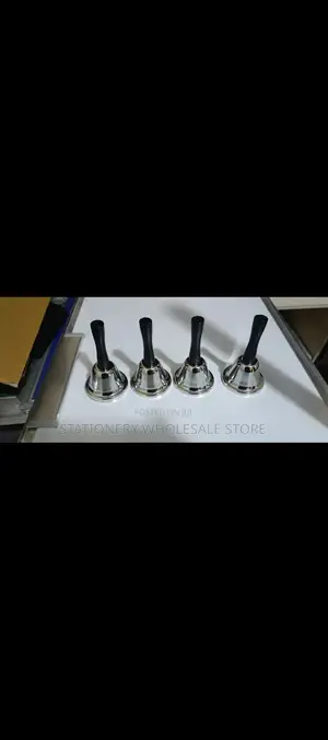 Loud Hand Bell Sliver