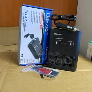 Portable Olesson 150w Car Charger Inverter – Safe Fast Charging Conver