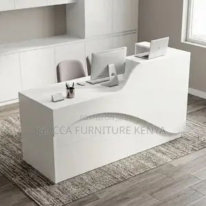 Modern Office Reception Desk.