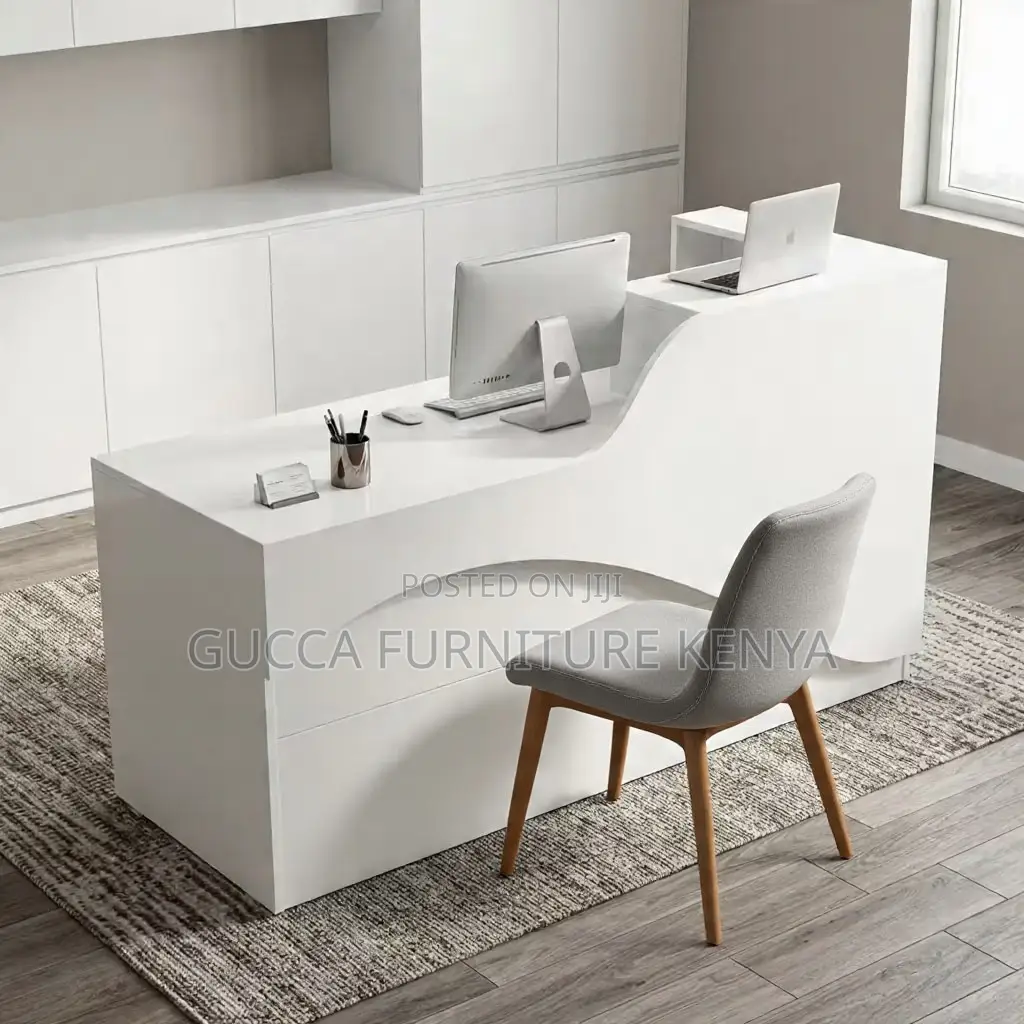 Modern Office Reception Desk.
