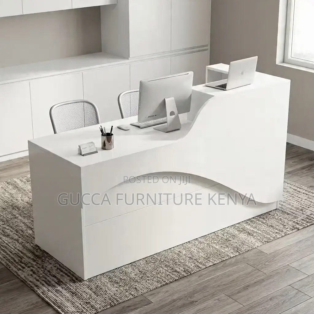 Modern Office Reception Desk.