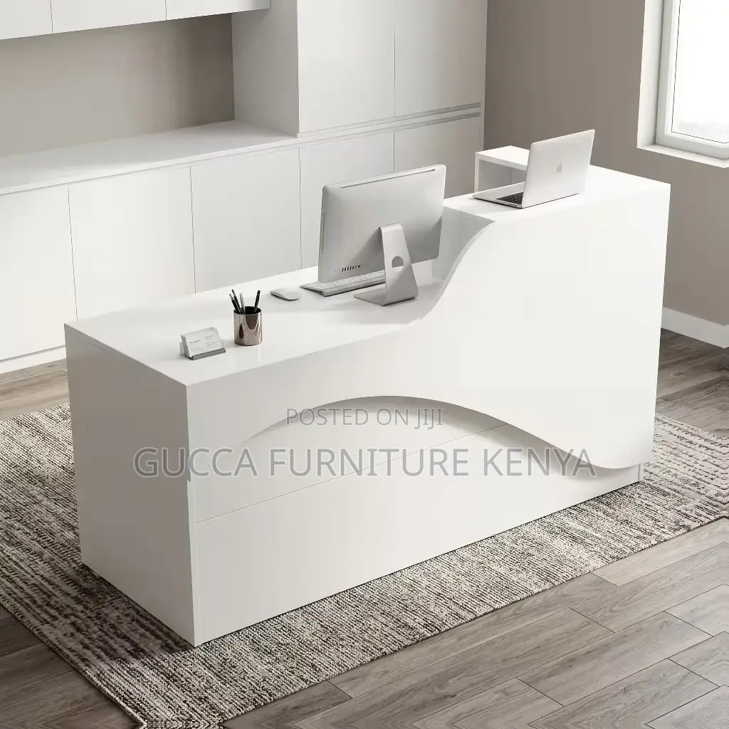 Modern Office Reception Desk.
