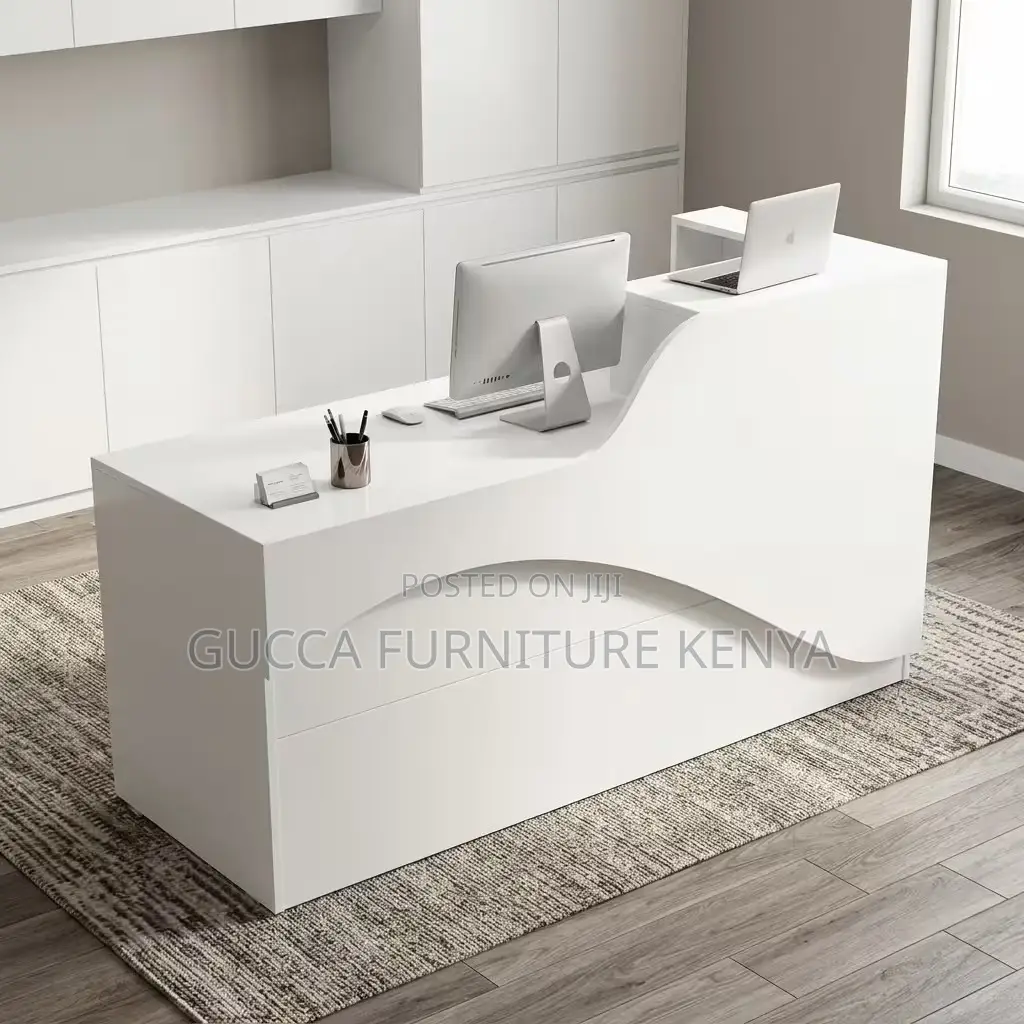 Modern Office Reception Desk.