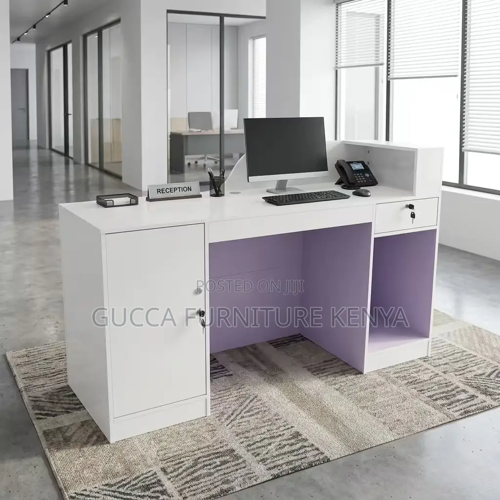 Modern Office Reception Desk.